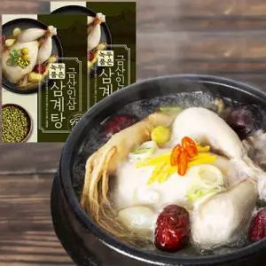 SK 녹두 품은 금산 인삼 삼계탕 1.2kg 1팩