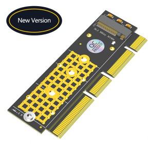 2230/2242/2260/2280 M.2 NVMe SSD-PCI Express 3.0 X4/X8/X16 어댑터  M 키 NVME-PCIE 라이저 카드  탄탈