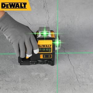 DEWALT DW089LG 적외선 녹색광 360도 360도 12V 3면 서라운드 와이어 레벨