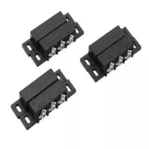 LBY 3 마그네틱 리드 스위치 설정 일반 개폐 접점 개인 간격 알람 DC 5V/12V/24V 호환 나사 포함 플라스틱