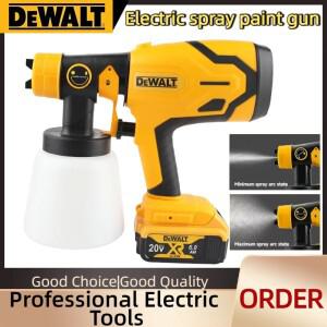 DEWALT 무선 전기 페인트 스프레이 건, 800ML 고출력 자동차 가구 철강 코팅용 전문 에어브러시