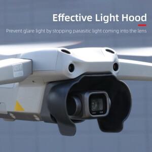 드론 렌즈 썬 후드 경량 팩 Mavic Air 2/AIR 2S 짐벌 카메라용 휴대용 쉘 용품 눈부심 방지 커버 가드