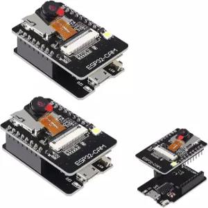 2PCS ESP32 캠 WiFi 블루투스 개발 보드 OV2640 카메라 모듈 + 마이크로 USB-직렬 포트 CH340C 4.75V-5.25V
