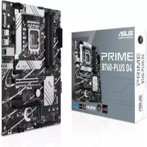 ASUS Prime B760-PLUS D4 인텔(13세대 및 12세대)LGA 1700 ATX 마더보드 PCIe 5.0 3xPCIe 4.0 M.2 슬롯