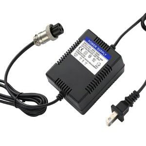 AC 17V x2 1500mA 믹서 전원 공급 어댑터 3핀 플러그 야마하 MG10XU 믹서, MG82X, MG166CX, MG166C, F4, F7, 6FX, PA-10, Alesis MultiMix 8 USB 믹싱 콘솔과 호환됩니다