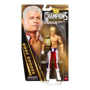 WWE 코디 로즈 메인 이벤트 시리즈 챔피언 2026 액션 피규어, 챔피언십 타이틀, 6인치
