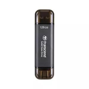 ESD310 128GB 외장 SSD 최대 1 050MB/s Mac/Windows용 듀얼 USB 플래시 드라이브 Android/Tablet/PC용