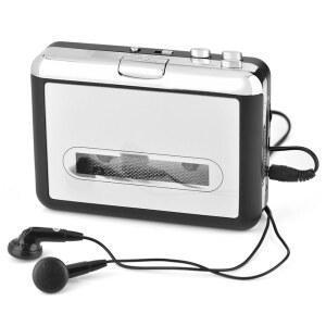 MP3 변환을 위한 USB 전원 공급, 플러그 앤 플레이 테이프 플레이어가 포함된 BONKZEBU 카세트-MP3 컨버터, 오디오 용량 소프트웨어 포함