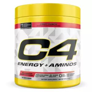 C4 에너지 + 아미노 프루트 펀치 255g 영양제