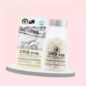 (고트뮨)고트뮨 뉴질랜드 프리미엄 순 산양유 츄어블(900mgX100정) 90g 1통 4712800