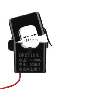 1pcs 분할 코어 전류 변압기 0~150A NJXSE OPCT16AL 1000/1 2000/1 3000/1 클램프 CT AC 5A 10A 20A 50A 100A 센서(실버)