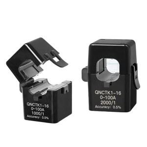 QNCTK1-16 분할 코어 전류 변환기 센서 AC CT 1000/1 2000/1 3000/1 4000/1 5000/1 50mA 100A 150A 변압기(QNCTK1-10 1000-1)