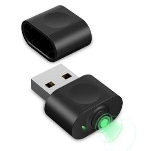 HOTLIFE 감지할 수 없는 마우스 지글러, USB 이동 장치로 PC를 절전 모드로 유지, 3 모드 스위치 버튼으로 운전자가 위글러 오토 셰이커로 노트북 컴퓨터 화면을 활성화, 검은색으로 유지합니다