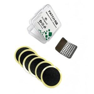 자전거 타이어 패치 키트 글루리스 튜브 자가 접착식 25MM 원형 (로드 산악 BMX용)