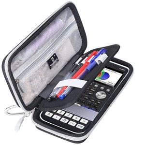 CASIO PRIZM FX-CG50 / FX-9750GIII 텍사스 인스트루먼트 TI-34 BA II, 컬러 그래핑 계산기 - 투어메이트 케이스 전용(블랙 + 그레이, 업그레이드)