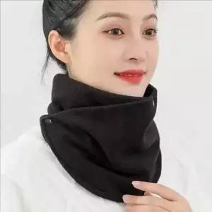 겨울용 털 안감 목도리 따뜻한 융털 목도리 니트 여성 겨울용 털 안감