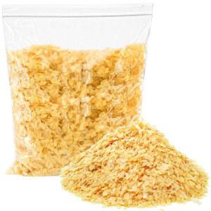 라웨이 1.1 LB / 17.6 OZ 금발 쉘락 플레이크, 가구 수리용 500G 순수 플레이크 마감, 가정용 목재 금속 공예 장식, 페인트 용품, 방수 연한 노란색