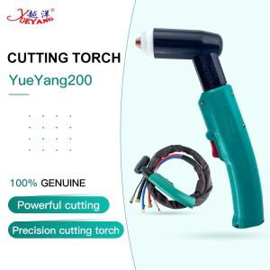 기존 Yueyang Y160A YY200 수동 토치 헤드 LGK160 lgk200A 수냉식 플라즈마 절단 휴대호환용 곡선 핸들