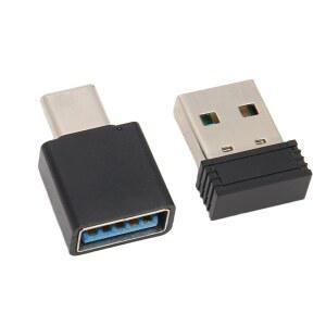 USB 마우스 지글러, 화면 잠금 절전 모드 감지 불가능 자동 드라이버 이동 장치, 컴퓨터용 포트 장치(블랙)