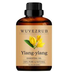우베즈럽 일랑일랑 에센셜 오일, 아로마테라피 디퓨저용 240ML 순수 및 천연 오일 - / 8 Fl Oz
