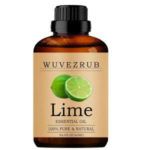 우베즈럽 라임 에센셜 오일 240ML, 아로마테라피 디퓨저용 퓨어 - 8 Fl Oz