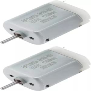 DIY 리케이션용 OOTEC 2Pcs RC Car FK-280 모터 1.2-12V DC 11500 RPM 전기 선박 모델 트레인 축 직경 2mm