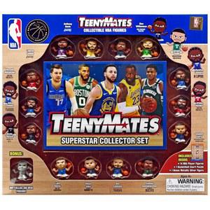 파티 애니멀 티니메이트 2021 NBA 시리즈 6 - 선수 미니 피규어 수집 상자 세트 14 플러스 희귀 독점 실버 발레