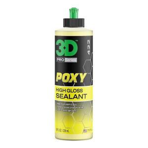 고광택 마감 및 페인트 보호를 위한 3D Poxy 몬탄 왁스 실란트 u2013 롱래스팅 하이브리드 자동차 | 논스테인 포뮬러 적용하기 쉬운 미국산 8온스