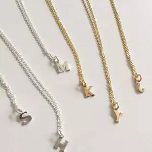 (silver925) initial necklace (A-Z) 쥬얼리 액세서리 실버925 목걸이