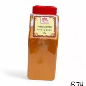 은진물산 터마릭 강황가루 500g X 6개 인도산 카레재료 터머릭분말 커리재료 터메릭