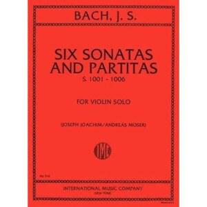 바흐 J.S. - 6개의 소나타와 파르티타스, BWV 1001-1006, 바이올린 솔로 요아힘 인터내셔널 뮤직 컴퍼니