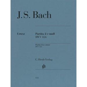 파트리타 2번 다단조, BWV 826 피아노 솔로 (독일어, 영어, 프랑스어판)