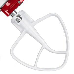 주방 보조 액세서리용 FOKIEE K45B 코팅 플랫 비터, 패들 부착물, 4.5-5 QT 틸트 헤드 스탠드 믹서, K45 KSM90 KSM95, 으깬 감자용 페이스트리 비터 및 케이크 반죽과 호환 가능