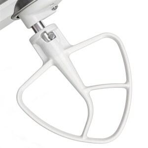 키친에이드 4.5-5QT 틸트 헤드 스탠드 믹서용 아펜크스 코팅 플랫 비터 패들 어태치먼트, K45 KSM90 KSM95 호환, 키치네이드 믹서 어태치먼트용 교체, 식기세척기 안전