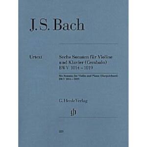 바이올린과 피아노를 위한 소나타 6곡 (하프시코드) Bwv 1014 - 1019 (다중 언어판)