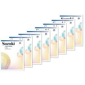 스즈키 바이올린 학교 권 세트(CD 포함 8권) - 1권, 2권, 3권, 4권, 5권, 6권, 7권, 8권