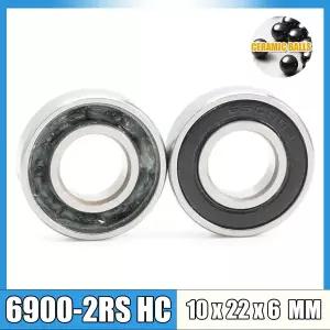 2PCS 하이브리드 세라믹 베어링 6900RS 6901RS 6902RS 6903RS 6904RS 6905RS 6906RS 자전거 하단 브래킷 Si