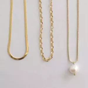 union necklace set 쥬얼리 액세서리 실버925 목걸이 은목걸이