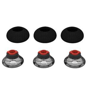 PLANTRONICS VOYAGER 5200 5220 5210을 위한 WIKI VALLEY 이어팁 교체 LEGEND PRO 무선 헤드셋-미디엄용 EARPADS