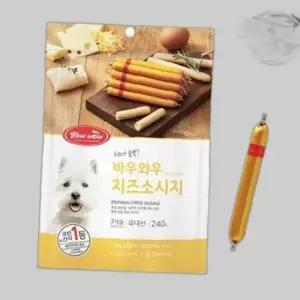영양 가득 치즈 소세지 간식 애견 스낵 소프트