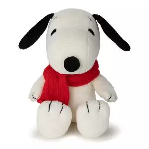 (정품) PEAU 피너츠 스누피 미니 코듀로이 스카프 강아지 애착 인형 - 17cm