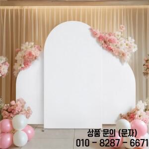3pcs 칼 모양 아치 배경 커버 생일 웨딩 파티 장식 탄성 사진