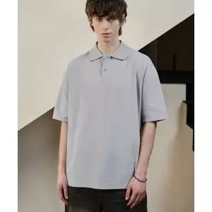 [국내정품] 드로우핏 DRAW FIT 컴피 라인 피케 폴로 티셔츠 [GREY] DFTS4205GY 103250