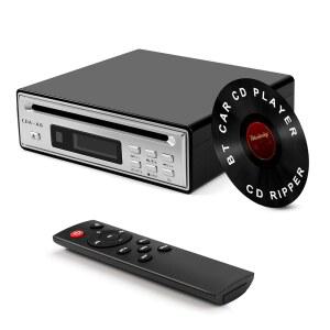 가정용 토블로이 하이파이 CD 플레이어 리퍼 USB 리핑이 가능한 블루투스 자동차 CD를 USB로 리핑 외장형 고성능 광학 AUX 출력 송신기/수신기