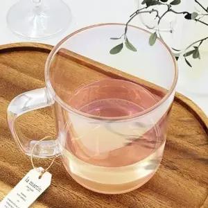오로라컵 유리잔 투명컵 예쁜컵 찻잔 유리컵 머그