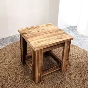 원목 화분 받침대 우드스텐드 대 29x29x29cm 사각 29x29x29 (WE2D7D4)