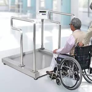 특수 체중계 저울 바닥 무게 아날로그 측정 휠체어