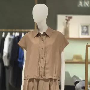 [대구백화점] [앤클라인]주름장식 카라블라우스(2662B0477)