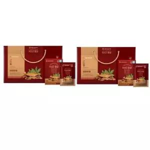[하프클럽/기타]대웅 6년근 홍삼 70ml x 30포 1+1 총2개 총60포 가족건강 학교 선물