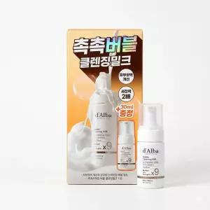 블랑네이처 9배 어성초 버블 클렌징밀크 150ml + 30ml 클렌징 밀크